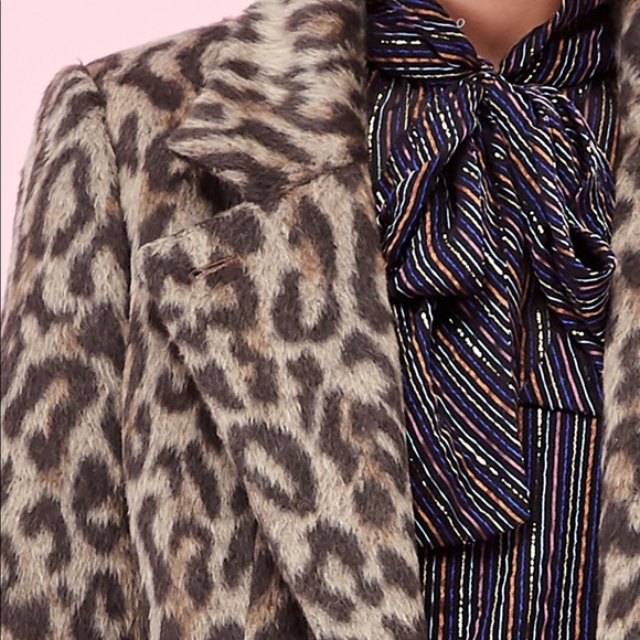 Rebecca Taylor Leopard Coat - Picture 7 of 8